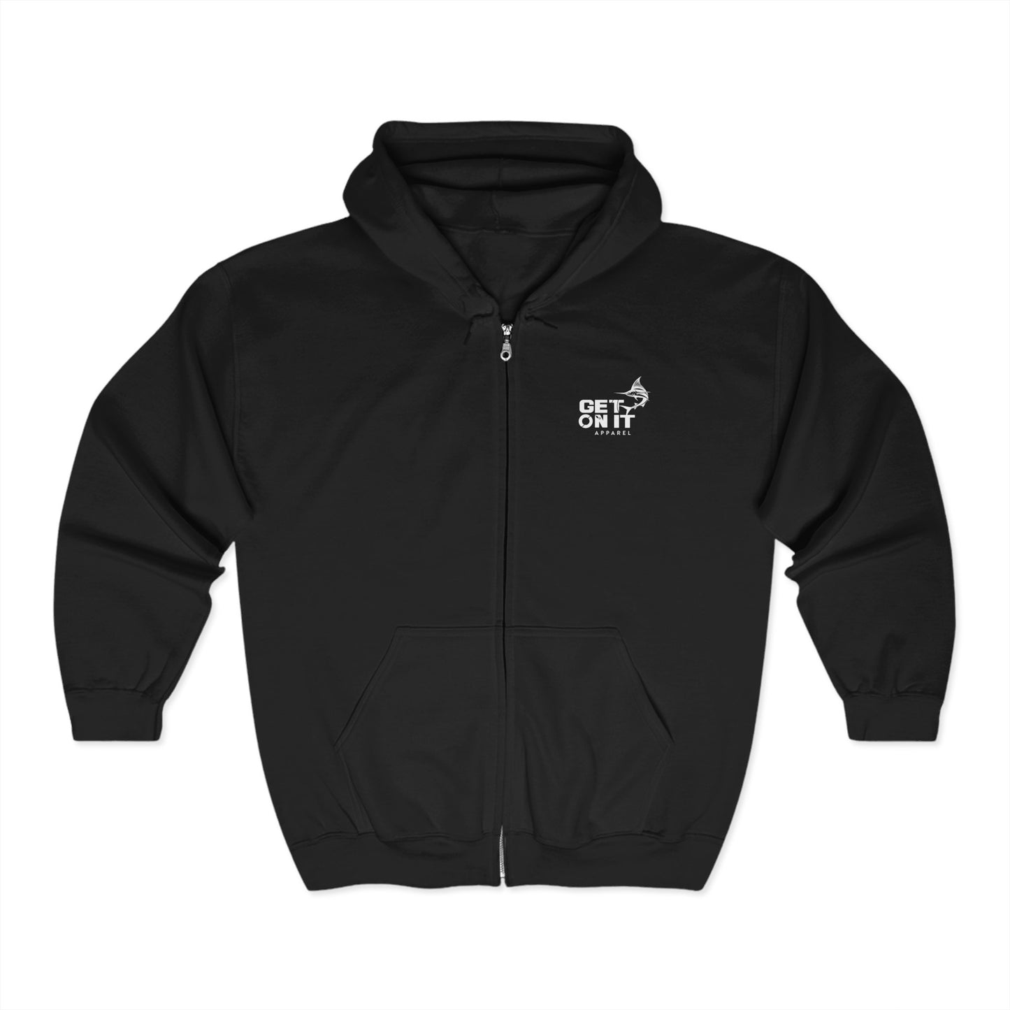 Just A Girl Who Loves Fishing - Unisex Heavy Blend Zip Sweatshirt