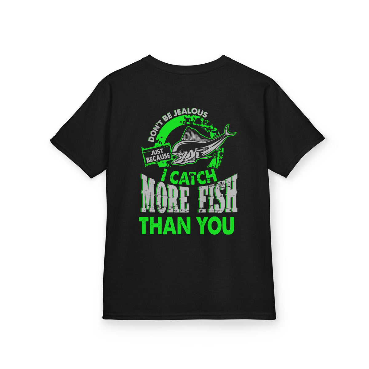 Kids Fishing Tee - Don't Be Jealous