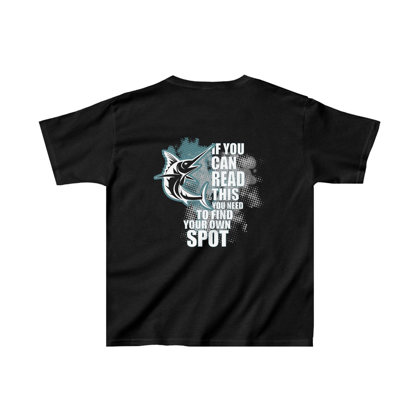 Kids Heavy Cotton Tee - If You Can Read This You Need To Find Your Own Spot