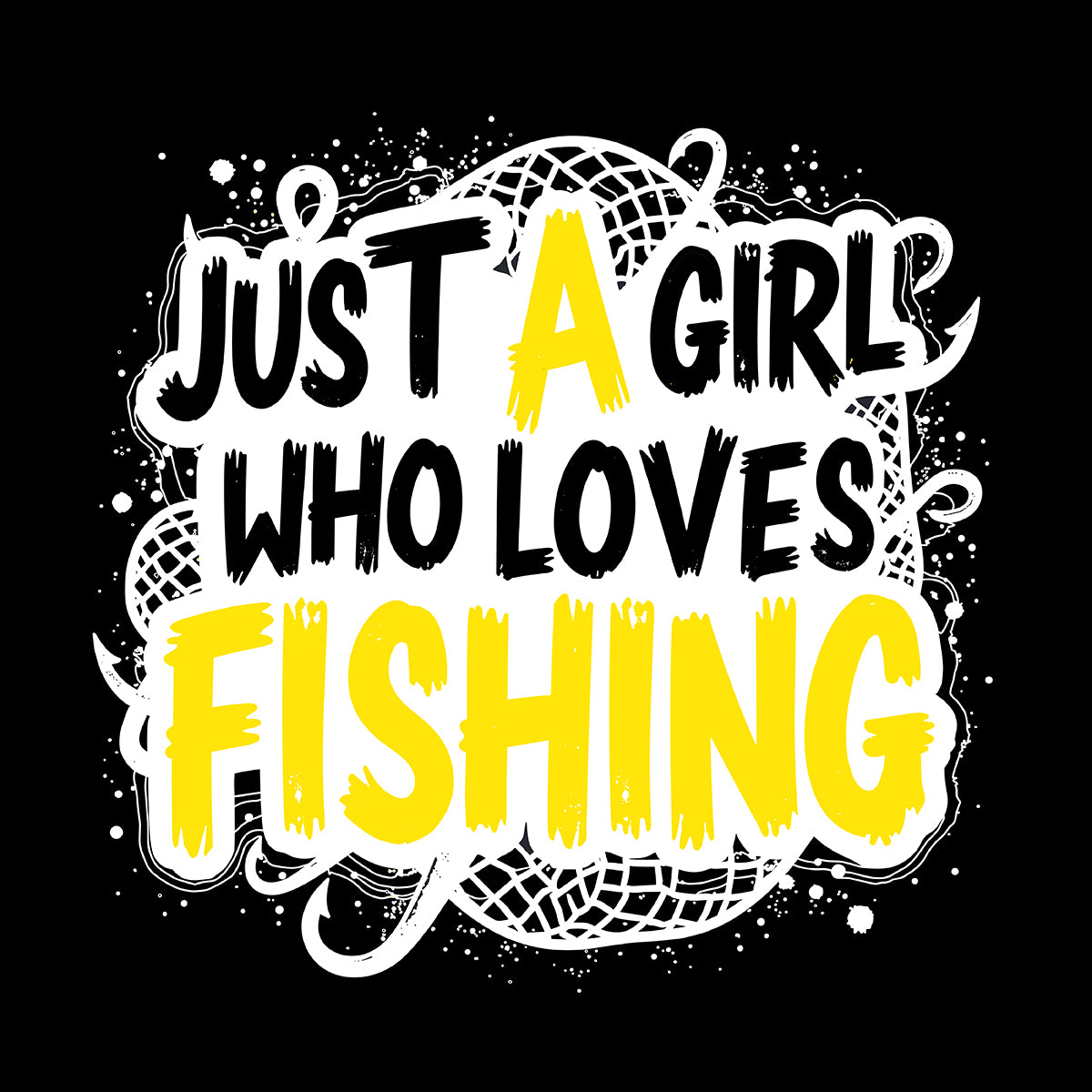 Women’s Fishing Tee - Just A Girl Who Loves Fishing