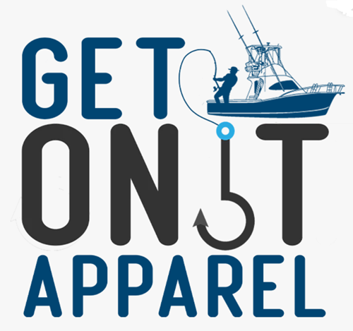 get on it fishing apparel logo